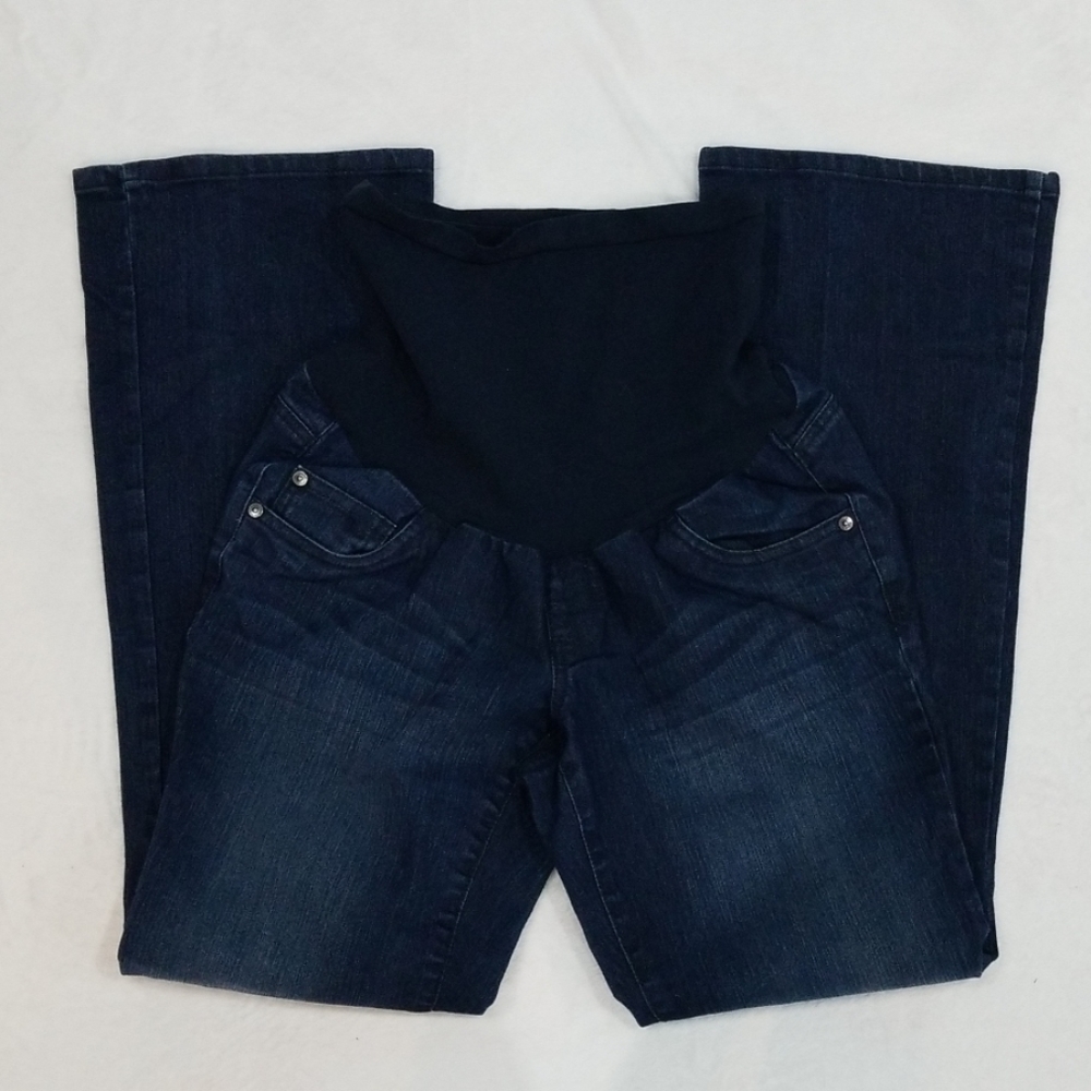 Indigo Blue Bootcut Maternity Jean's